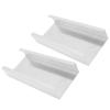 2-Piece Mason Jar Organizer, Under-Cabinet Aluminum Alloy Storage Rack view 3