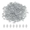 sourcing map 200 g Diamond-Shaped Glass Mosaic Tiles, Gray view 1