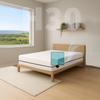 Comfy Line Mattress for French Bed, 150 x 195 cm, Water Foam, 30 cm High, 7 Zones, Orthopedic, Breathable Cotton Cover, Made in Italy view 1