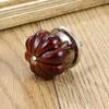 SHOORR Ceramic Cabinet Knobs, Single-Hole Pumpkin Knobs, 6-Pack view 1