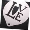 IMIKEYA Stainless Steel Coffee Stencils for Cappuccino and Latte Macchiato view 3