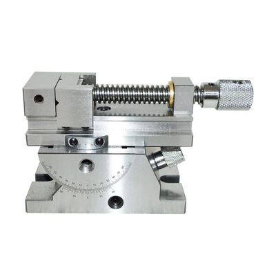Universal Grinding Machine Precision Vise, 2-Inch Screw, Sine Tilt, Adjustable Angle