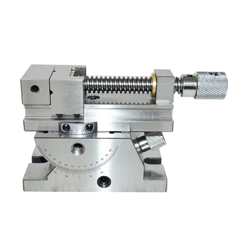 Universal Grinding Machine Precision Vise, 2-Inch Screw, Sine Tilt, Adjustable Angle