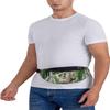Running Belt Bag, Waist Bag, Sports Belt Bag, Chest Pack for Men and Women (Lovely Tree Sloths Lazy) view 2