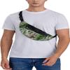 Running Belt Bag, Waist Bag, Sports Belt Bag, Chest Pack for Men and Women (Lovely Tree Sloths Lazy) view 4
