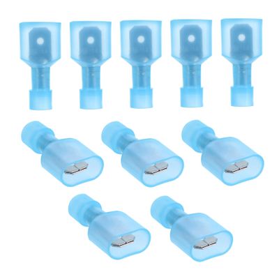 Insulated Connectors, 150-Piece Nylon Copper Flat Spade Connector Set