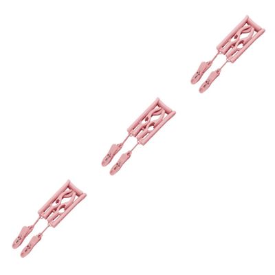 MAGICLULU 3-Piece Folding Travel Hangers with Clips, Multifunctional Portable Non-Slip Hangers for Dresses, Pants and Coats
