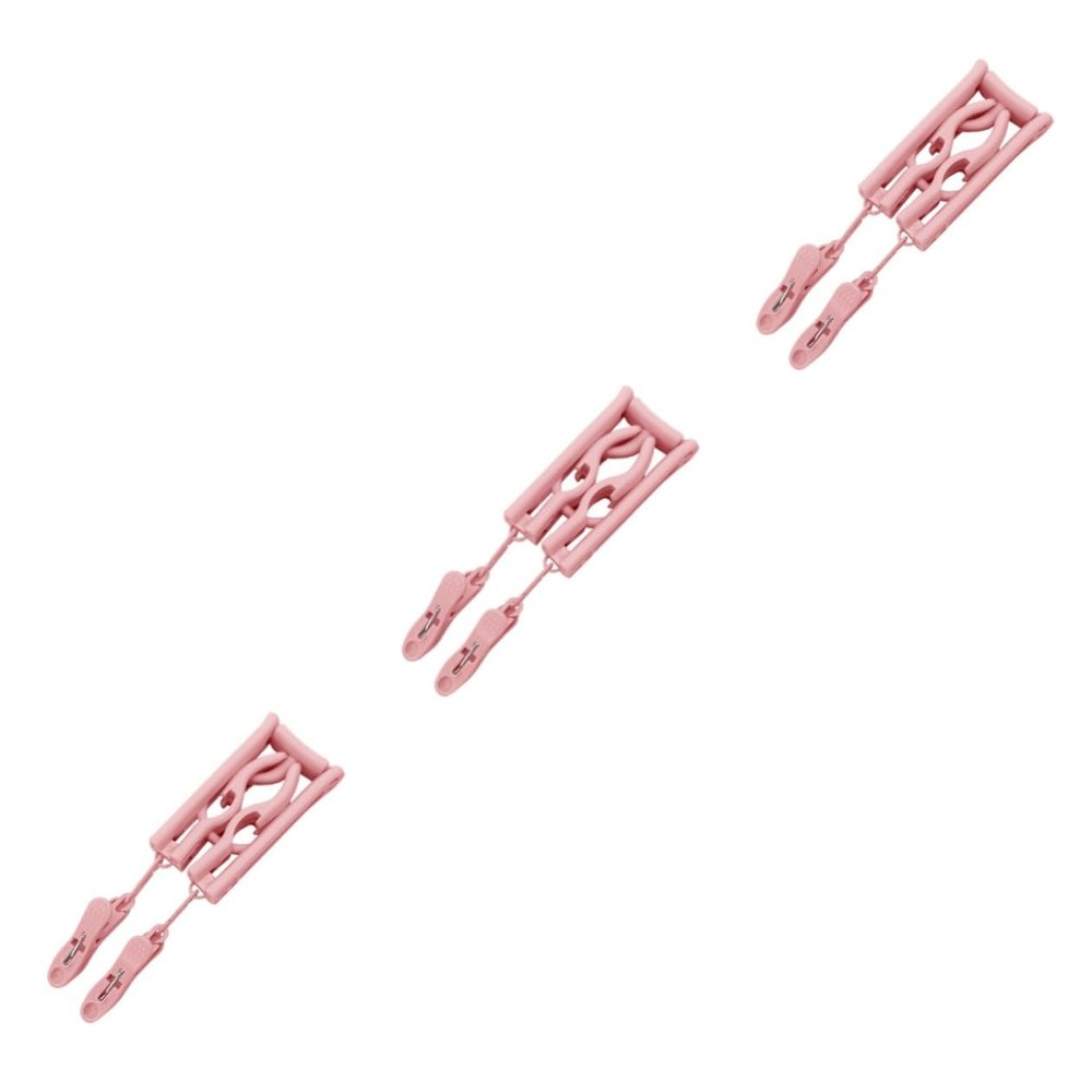 MAGICLULU 3-Piece Folding Travel Hangers with Clips, Multifunctional Portable Non-Slip Hangers for Dresses, Pants and Coats