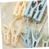 MAGICLULU 3-Piece Folding Travel Hangers with Clips, Multifunctional Portable Non-Slip Hangers for Dresses, Pants and Coats view 3