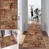 Mogetal Washable Non-Slip Hallway Runner Rug, Boho Vintage, 120 x 550 cm view 1