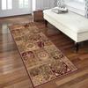 Mogetal Washable Non-Slip Hallway Runner Rug, Boho Vintage, 120 x 550 cm view 2