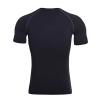Men's Spring and Summer Solid-Color Quick-Drying Breathable Tights for Basketball, Training, Sports, and Fitness, Black, L view 3