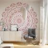Giant Mandala Stencil for Walls, Reusable Painting and Decorating Template, 200 cm, Size Kit view 1