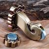 WEITOL Magnetic Door Stopper, Copper, Lucky Pattern, Floor/Wall Mount, Rose Gold/Bronze view 2
