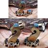 WEITOL Magnetic Door Stopper, Copper, Lucky Pattern, Floor/Wall Mount, Rose Gold/Bronze view 4