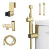Greenspring Toilet Bidet Sprayer Attachment, Brushed Gold, Brass view 1