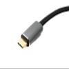 System-S USB 3.2 Gen 2 150 cm USB-C to USB-C Braided Cable, 20 Gbps, 100 W view 3