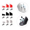 KARFRI 3-Piece Rear Scooter Fender Set for 3 Screws, Rubber Cap and Screw Plug Cover, Compatible with Xiaomi Mijia M365 Electric Scooter Parts (Red) view 2