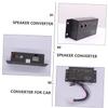 jojofuny Car Audio Converter with Speaker Conversion, Durable ABS Construction view 4