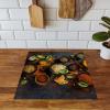 SMTDeco Induction Cooktop Cover, Bowl & Spices Orange, 50 x 52 cm view 4
