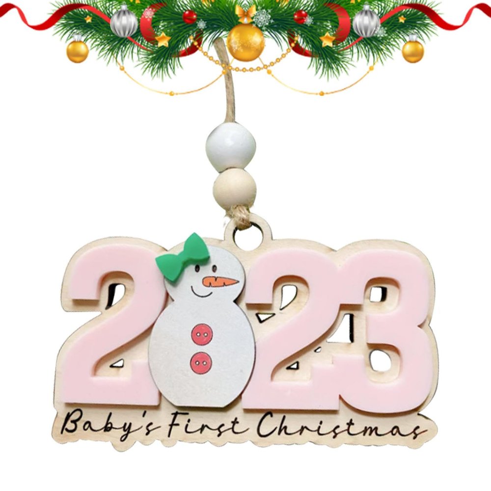 PUCHEN 2023 Christmas Ornament for Children – Cute Hanging Baby Keepsake