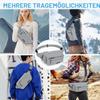 HNOOM Waterproof Waist Bag, Fanny Pack, Gray-1 view 2
