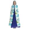 NEZIH Full-Length Dinosaur Print Hooded Cape for Adults, Unisex, 190 cm view 2