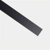 PuPLum 3 m Flexible Self-Adhesive Stainless Steel Wall Trim, Brushed Black, 5 cm (2 in) view 1