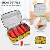 Kcldeci Insulated Lunch Bag for Toddlers, Motorcycle Racing Cartoon, Reusable Thermal Food Carrier for Girls and Boys view 4