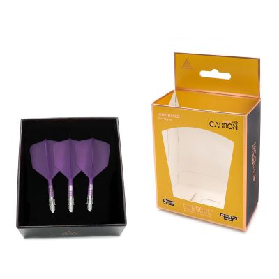 CUESOUL ROST T19 Carbon Integrated Dart Shaft and Flight, Big Wing, 3-Pack