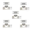 JianLing 5-Sets Door Stop Reinforcement Repair Kit view 1