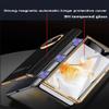 Hinge Case for Huawei Mate X3, Leather Foldable Phone Case view 3