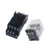 1-Piece MY4 Mini Electromagnetic Relay, DC 12V Coil, 4NO/4NC, 14-Pin Base view 3