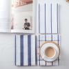 CEMELI Blue Buffalo Check Cotton-Linen Napkins, 40 x 60 cm view 3