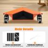 Furniture Moving Dollies, 4-Piece Set, 3-Wheel Casters, 1,433 lb Capacity view 4
