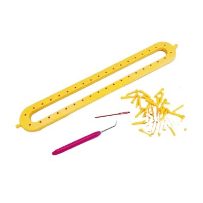 Plastic Knitting Loom Set with Long Handle