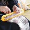 Plastic Knitting Loom Set with Long Handle view 2