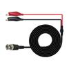 5PCS BNC Dual Alligator Clip Oscilloscope Probe Test Leads view 2