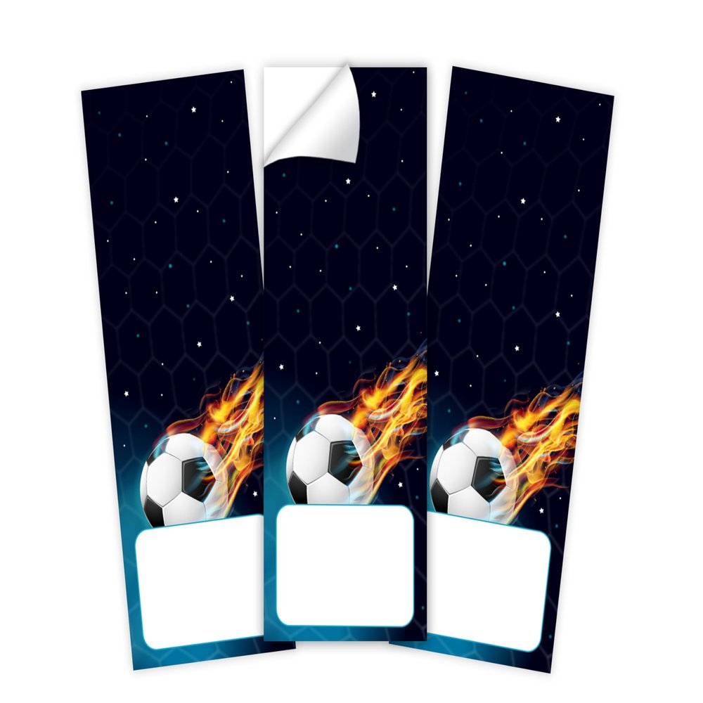 Minkocards 24 Football Stickers for Boys' Birthday Gifts