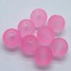CEMELI 1000-Piece 8 mm Candy-Color Frosted Acrylic Round Beads for Jewelry Making view 1