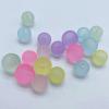 CEMELI 1000-Piece 8 mm Candy-Color Frosted Acrylic Round Beads for Jewelry Making view 4