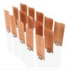 CEMELI 10 Sets of 40 × 200 × 40 mm S Wood Wicks for Candle Making view 1