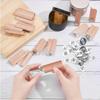 CEMELI 10 Sets of 40 × 200 × 40 mm S Wood Wicks for Candle Making view 4