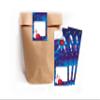 Limonia Set of 10 Tic-Tac-Toe Pads, 25 Sheets Each, DIN A6, with 10 Bags and 10 Stickers view 4
