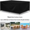 Flyace Waterproof 600D Garden Furniture Cover, Rectangular, 180 x 70 x 100 cm view 2