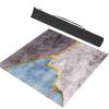 MOOFUT Mahjong Table Mat, Non-Slip Play Mat for Mahjong, Dominoes, Poker, Cards and Board Games, with Carrying Bag (Color: 2, Size: 35.4 x 35.4 in/90 x 90 cm) view 1