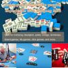 MOOFUT Mahjong Table Mat, Non-Slip Play Mat for Mahjong, Dominoes, Poker, Cards and Board Games, with Carrying Bag (Color: 2, Size: 35.4 x 35.4 in/90 x 90 cm) view 3