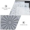 NUOBESTY 5-Piece Reusable Mandala Stencils, Washable PET, for Rocks, Walls, Fabric, and Paper view 4