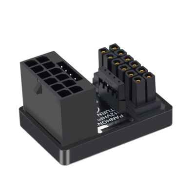 TsoLay PCIe 5.0 ATX 3.0 12VHPWR 600W 180° GPU Power Adapter, Black