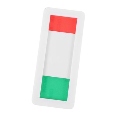 PMMA Office Sign, White Sliding Meeting Room Sign